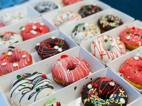 Donut 2 bánh 2 vị (mix ngẫu nhiên)