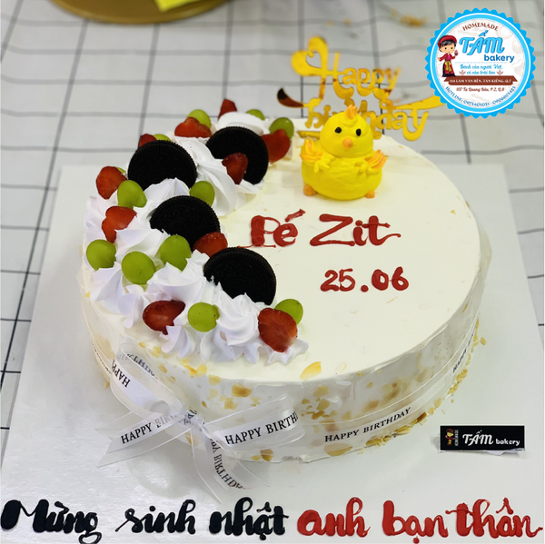 Bánh Kem Hình Tròn T000470