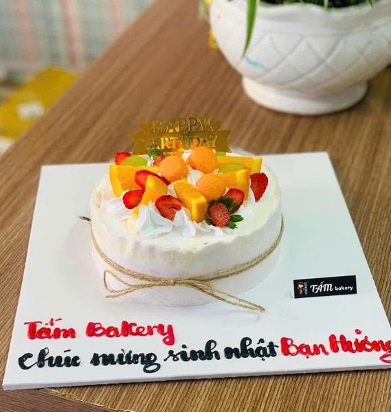 Bánh kem sữa chua vị trái cây