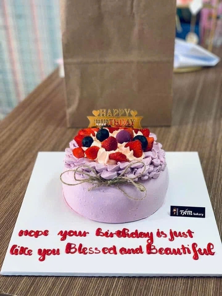 Bánh kem sữa chua vị trái cây