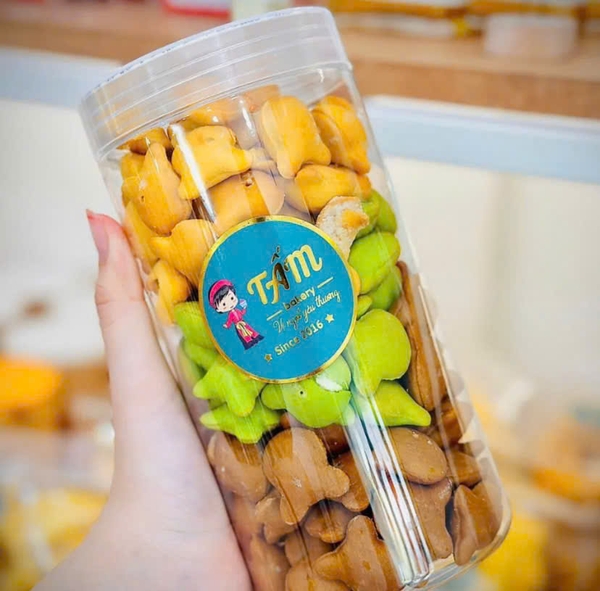 bánh gấu nhân kem 450gr