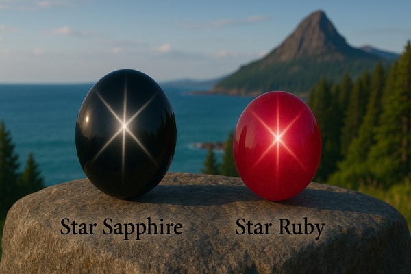 Bí Ẩn Ngôi Sao Bên Trong Viên Đá – Hiệu Ứng Kỳ Diệu Chỉ Có Ở Ruby và Sapphire Mới Có!