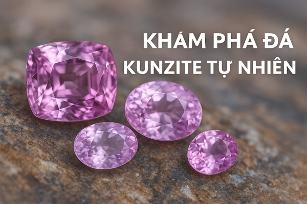 Khám phá đá Kunzite tự nhiên: Đặc điểm, công dụng & Giá thị trường hiện nay