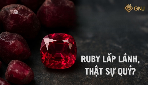 Sự thật đằng sau những viên đá Ruby tự nhiên đã qua xử lý keo nhiệt và thủy tinh chì