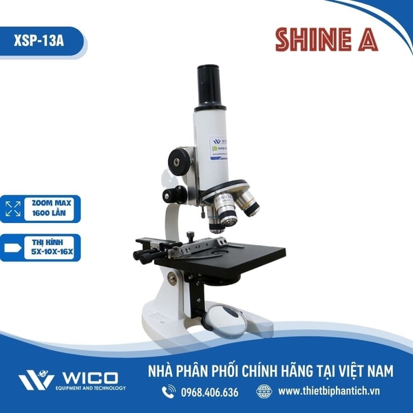 Kính Hiển Vi 1 Mắt 1600 Lần Trung Quốc XSP-13A | Thiết Bị Phân Tích™