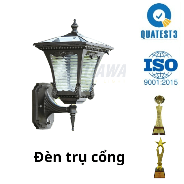 Đèn Trụ Cổng Năng Lượng Mặt Trời SV93