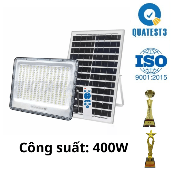 Đèn pha năng lượng mặt trời 400W