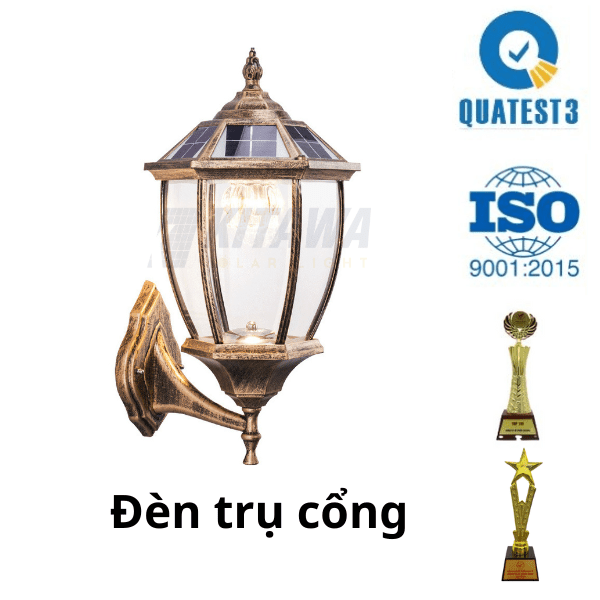 Đèn Trụ Cổng Năng Lượng Mặt Trời SV83