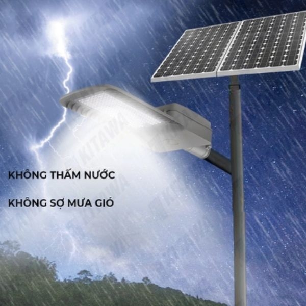 [100W; 180W] Đèn đường năng lượng mặt trời Kitawa BCCT06