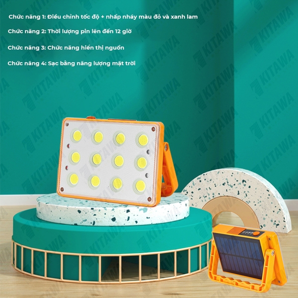 Đèn cầm tay năng lượng mặt trời CT2120