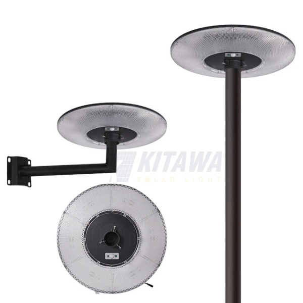 [600W] Đèn năng lượng mặt trời KITAWA hình đĩa bay kim cương UFO 600W UF1600