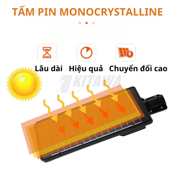 Đèn Liền Thể Năng Lượng Mặt Trời 200W Kitawa - LT15.200