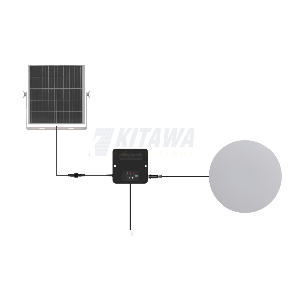 Đèn Ốp Trần Năng Lượng Mặt Trời 220W KITAWA Siêu Sáng - 2CL.220