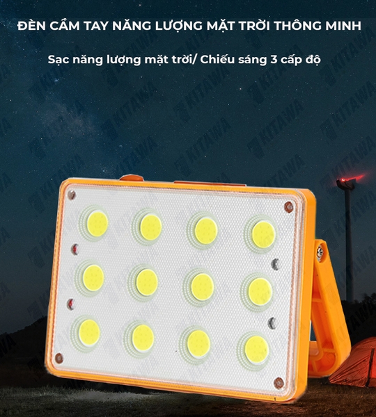 Đèn cầm tay năng lượng mặt trời CT2120