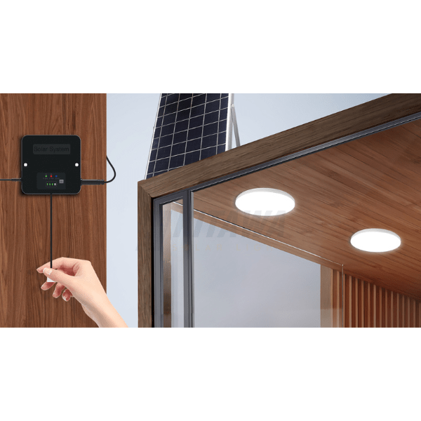 Đèn Ốp Trần Năng Lượng Mặt Trời 220W KITAWA Siêu Sáng - 2CL.220