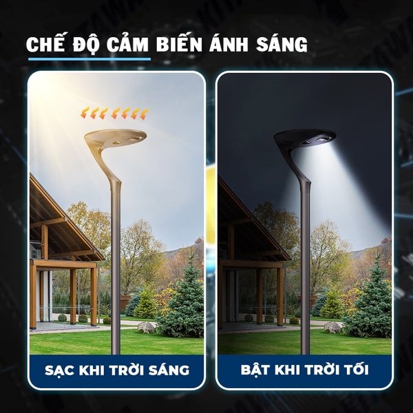 [18W] Đèn Cảnh Quan Năng Lượng Mặt Trời 18W Ares - AR.18