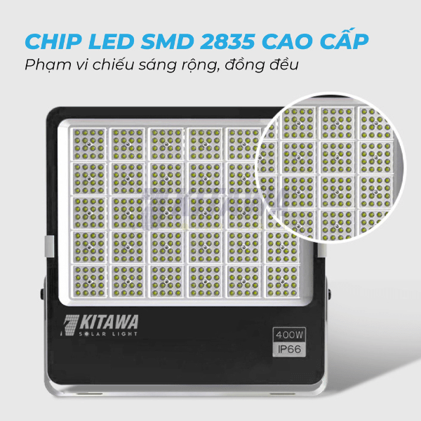 Đèn Pha LED Điện 600W Siêu Sáng KITAWA - AC.DP06.600