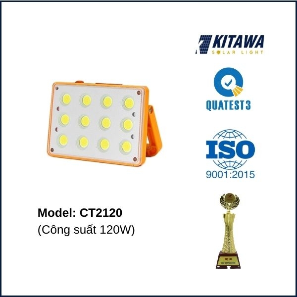 Đèn cầm tay năng lượng mặt trời CT2120