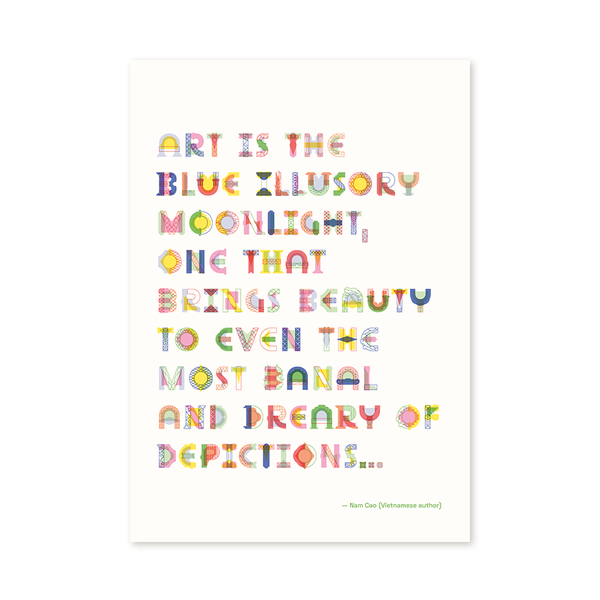 Nam Cao on Art [ENG] A3 Riso Print