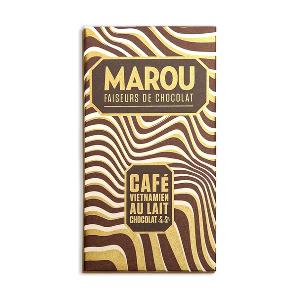 44% CACAO VIETNAMESE COFFEE MILK CHOCOLATE BAR by Marou