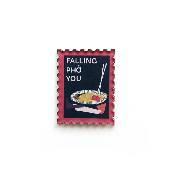 Falling Pho You Magnet