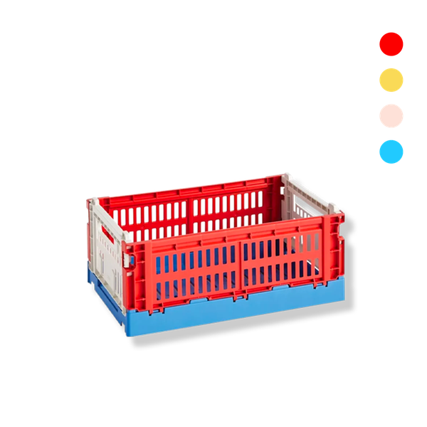 COLOUR CRATE BASKET, SIZE S by nanoHome