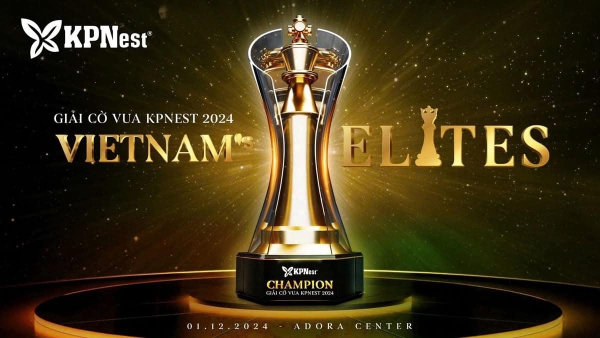 Cúp vinh danh dát vàng 24k - giải cờ vua