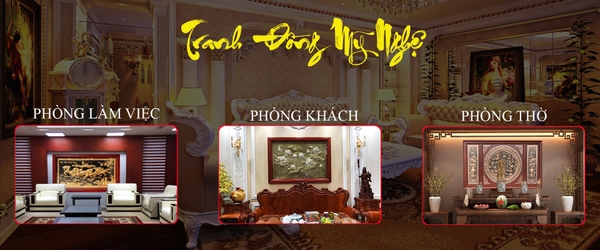 Tranh chu dong phong thuy