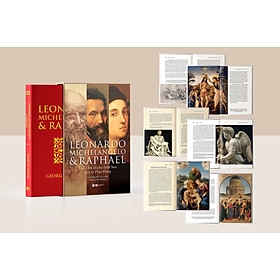 DELUXE BOOKS- Leonardo Michelangelo và Raphael - Cuộc Đời Ba Danh Họa Thời Kì Phục Hưng