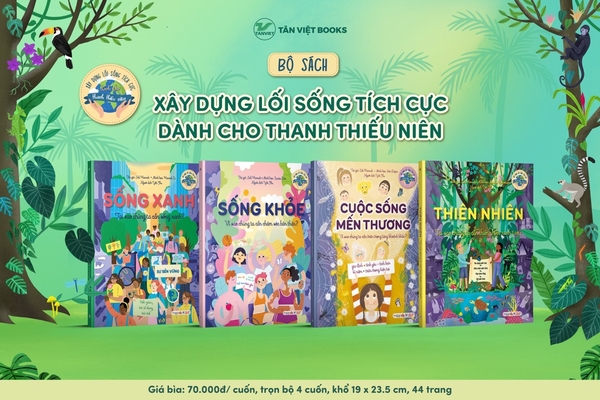 Combo 4 cuốn : Bộ Sách Xây Dựng Lối Sống Tích Cực Dành Cho Thanh Thiếu Niên