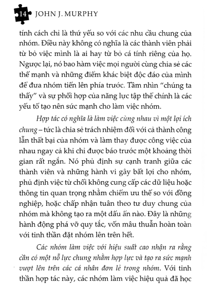 Làm Việc Nhóm - 10 Nguyên Tắc Để Phối Hợp Hiệu Quả