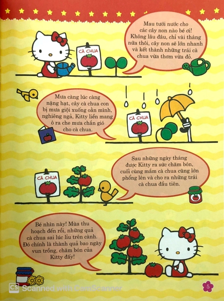 Hello Kitty - Bst 1000 Đề Can - Bốn Mùa Yêu Thương