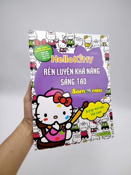 Hello Kitty - Rèn Luyện Khả Năng Sáng Tạo (Tô Màu)