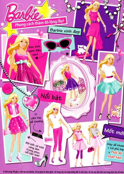 Ngôi Sao Thảm Đỏ -Barbie Thủ Công Dựng Hình Thời Trang