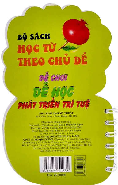 Học Từ Theo Chủ Đề - Rau Quả ( Tái Bản )