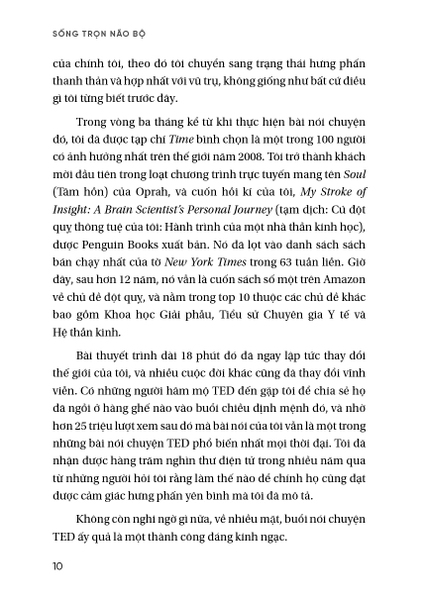 Sống  Trọn Não  Bộ - Giải phẫu sự lựa chọn và bốn nhân vật thúc đẩy cuộc đời chúng ta