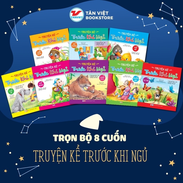 Combo Truyện Kể Trước Khi Đi Ngủ (bộ 8 cuốn)