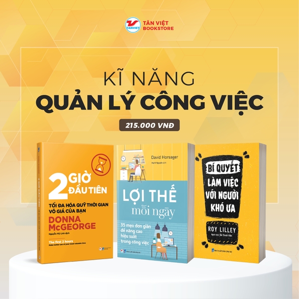 Combo: SÁCH KĨ NĂNG QUẢN LÝ CÔNG VIỆC