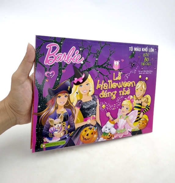 40_Barbie Lễ Halloween đáng nhớ - Tô màu khổ lớn với hơn 50 đề can