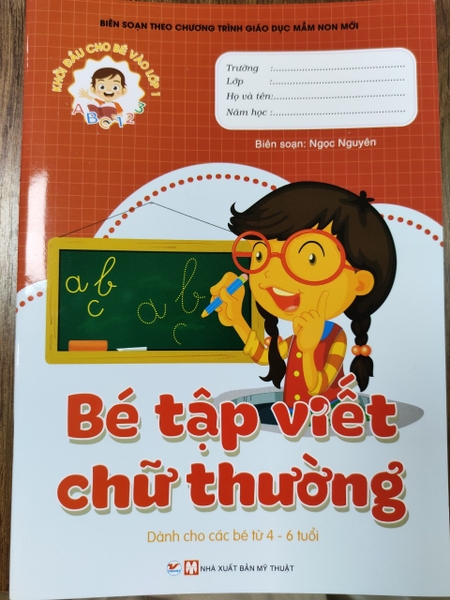 Khởi Đầu Cho Bé Vào Lớp 1 - Bé Tập Viết Chữ Thường