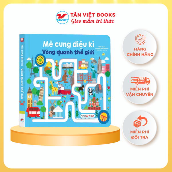 Combo 2 cuốn Mê Cung Diệu Kì: Vòng Quanh Thế Giới + Câu Chuyện Cổ Tích