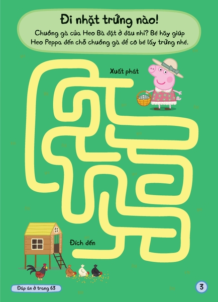 Sách tương tác - Cùng học cùng chơi với Peppa Pig Cuốn 5: Cuộc Sống Hạnh Phúc Của Peppa và George