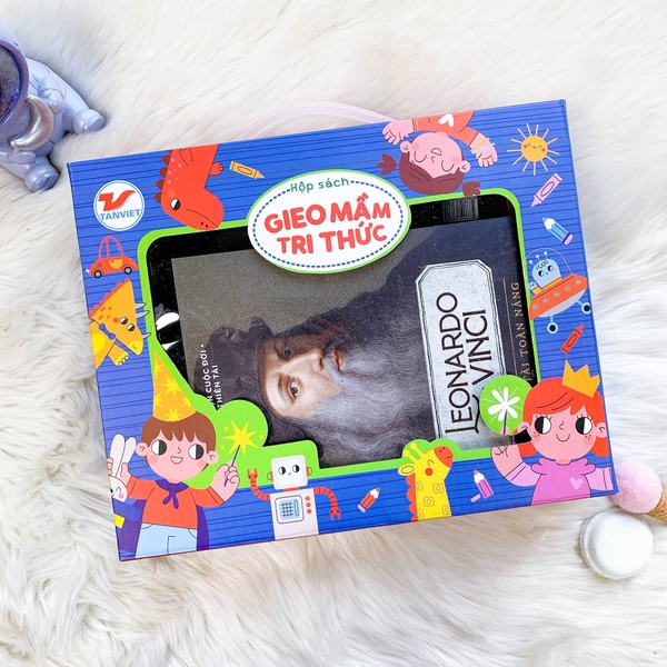 Hộp Sách Gieo Mầm Tri Thức - Kể Chuyện Cuộc Đời Của Các Thiên Tài (6 Cuốn)