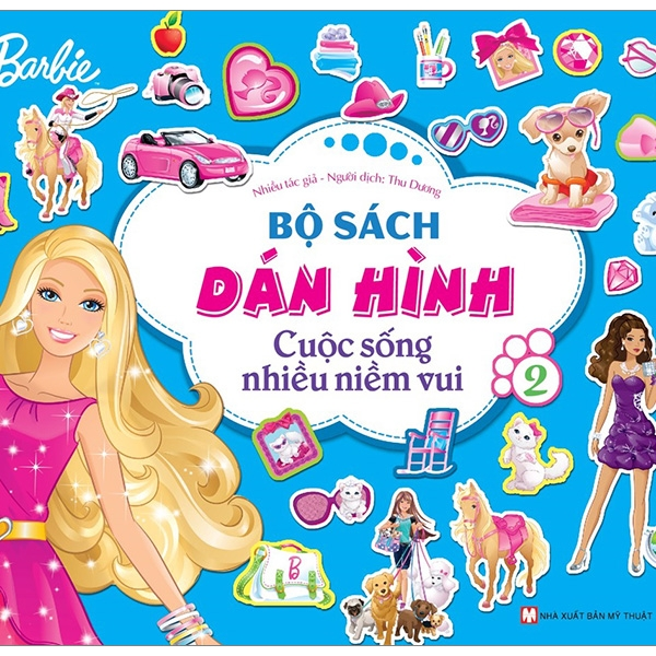 38_Barbie - Dán hình cuộc sống nhiều niềm vui 2