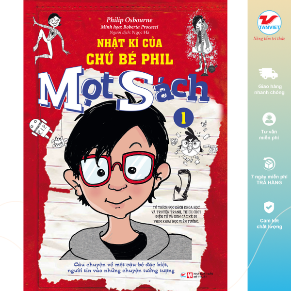 Hộp Sách Gieo Mầm Tri Thức - Nhật Ký Chú Bé Phil Mọt Sách (5 Cuốn)