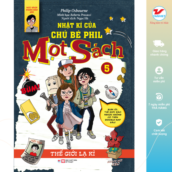 Hộp Sách Gieo Mầm Tri Thức - Nhật Ký Chú Bé Phil Mọt Sách (5 Cuốn)