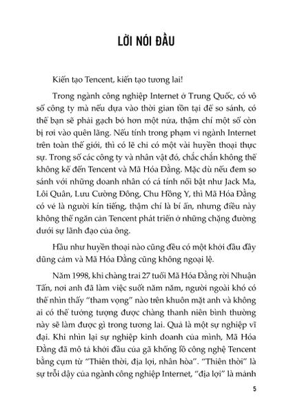 Chân Dung Những Tỉ Phú Hàng Đầu Trung Quốc : Mã Hoá Đằng - Nhà Lãnh Đạo Trầm Lặng