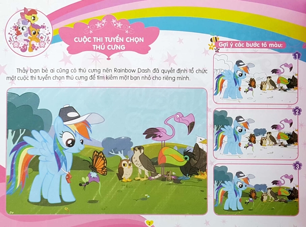 My little Pony - Tô màu sáng tạo 4Q - Đôi bàn tay khéo léo