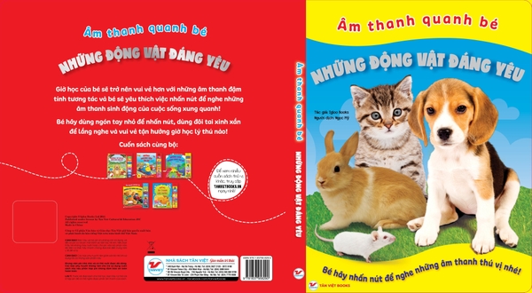 Sách Âm Thanh- Những Động Vật Đáng Yêu