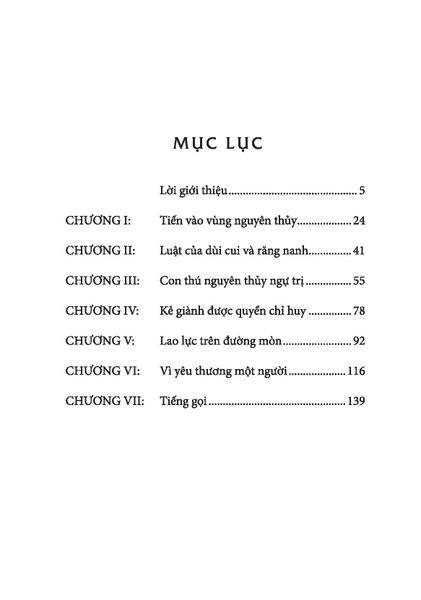 Sách: Tiếng Gọi Của Hoang Dã